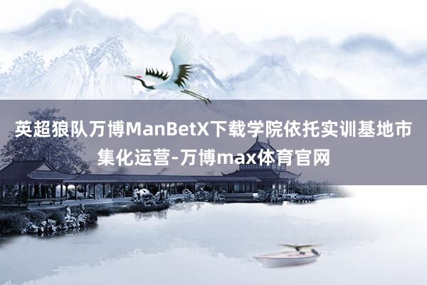 英超狼队万博ManBetX下载学院依托实训基地市集化运营-万博max体育官网