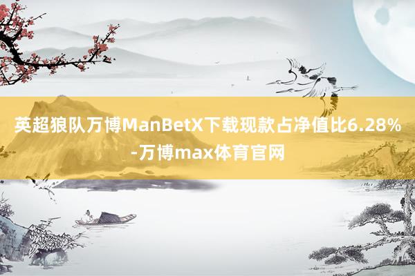 英超狼队万博ManBetX下载现款占净值比6.28%-万博max体育官网